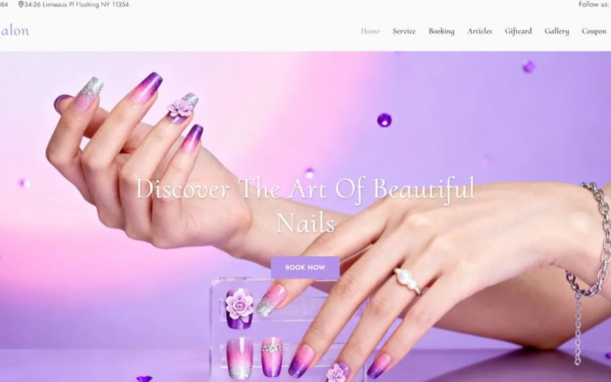 Nails 05 网站首页封面